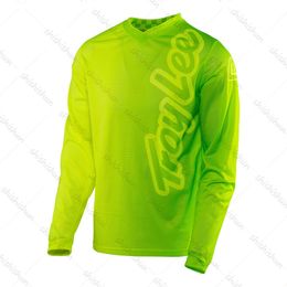 Fietsen Shirts Tops Heren MTB Enduro motorfiets downhill pak BMX mountainbike ademende jersey offroad DH MX sportshirt met lange mouwen 230907