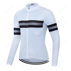 Cyclisme dessus de chemise hommes Pro équipe à manches longues maillots automne Jersey vêtements de vélo vêtements de course Maillot Ciclismo Hombre 230824