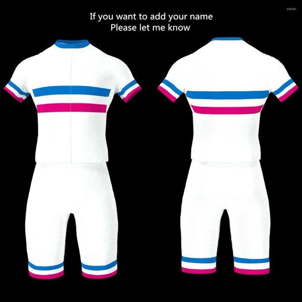 Cyclisme Tops Hauts Ensembles De Course Ensembles De Course 2023 Hommes Pro Triathlon Skin Suit Combinaison À Manches Courtes Course Fit Vitesse Cyclisme Vêtements Trisuit Route Vtt Ensemble D'été