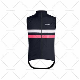 Fietsshirts Tops Raphaful Heren Fietsjacks Zomer Mouwloos Fietsvest Fietskleding MTB Maillot Racefiets Top Racing Gilet Ropa Ciclismo 230603