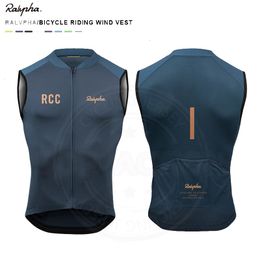 Fietsen Shirts Tops RCC Ralvpha Vest Mouwloos Winddicht kleding Sport Bike Gilet Fiets Jersey windjack MTB Kleding 230728