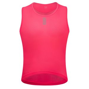 Fietsshirts Tops Risesbik Dames Basislaag Vest Hoge Elastici Wielertrui Ondershirt Fietskleding Shirt Fietsondergoed Tops 231124