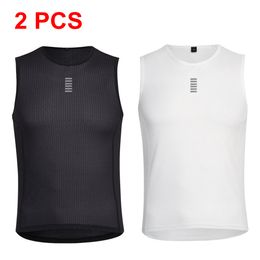 Cyclisme Chemises Tops Rsantce 2023 2 PCS Hommes D'été Maillot VTT Vélo Base Couche Gilet En Plein Air Vélo Vêtements Sous-Vêtements Uniforme 230721