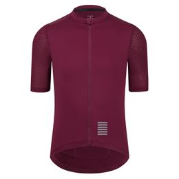 Chemises de cyclisme Tops Rsantce Maillot de vélo d'été pour hommes Top VTT vélo Séchage rapide Vêtements de vélo Uniforme à manches courtes 230426