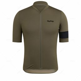 Fietsshirts Tops Korte mouw Wielershirt Team Teleyi Champion Race Tops Zomer Fietsshirt Ademend Sneldrogend Raphaing Maillot Ciclismo 230807