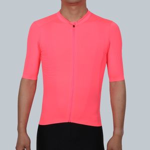 Maillots de cyclisme Tops SPEXCEL Fluorescence Pink PRO TEAM AERO 2 Maillot de cyclisme manches courtes Hommes femmes est technologie tissu Qualité 230601
