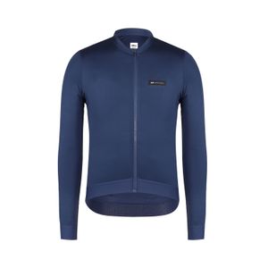Fietsende shirts tops Spexcel Medium gewicht Pro Black Long Sleeve Cycling Jersey Bike Shirt Road MTB Ccycling Gear Reflective Stripe 230209