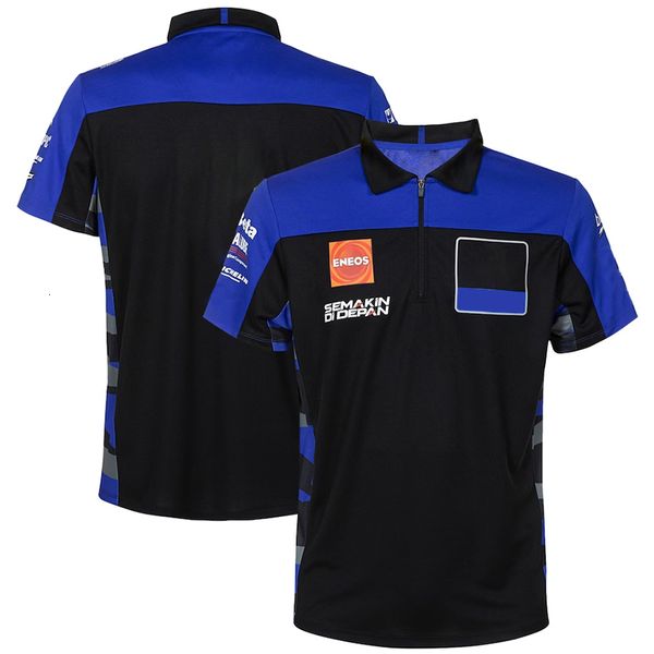 Camisas de ciclismo Tops Equipo de fábrica de verano MOTO GP Racing Polo de manga corta La camiseta se puede personalizar de forma gratuita 230904