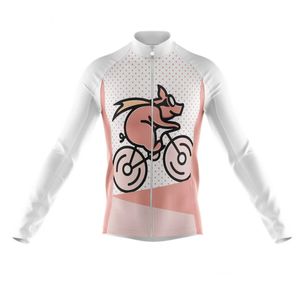 Fietsen Shirts Tops Zomer Grappige Wielertrui Heren Lange Mouw Fiets Kleding MTB Fiets Sportkleding Shirts Ademend Maillot Ropa Ciclismo 230625