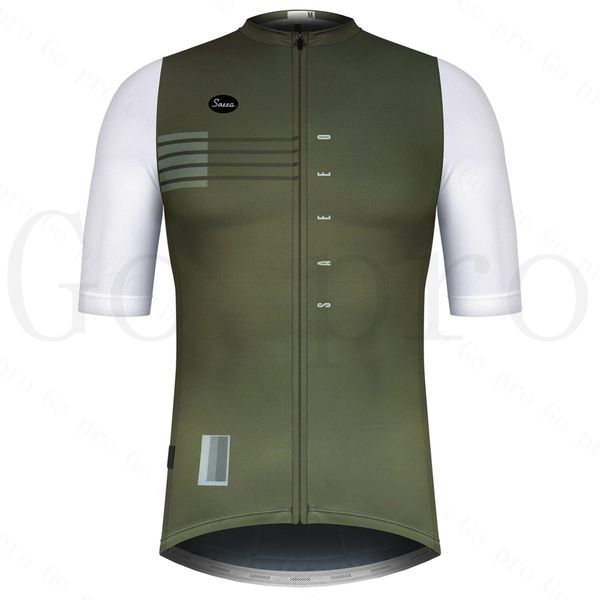 Chemises de cyclisme hauts été haute qualité équipe hommes cyclisme maillot vêtements noir à manches courtes respirant séchage rapide Cycle Jersey vêtements Espagne 230505