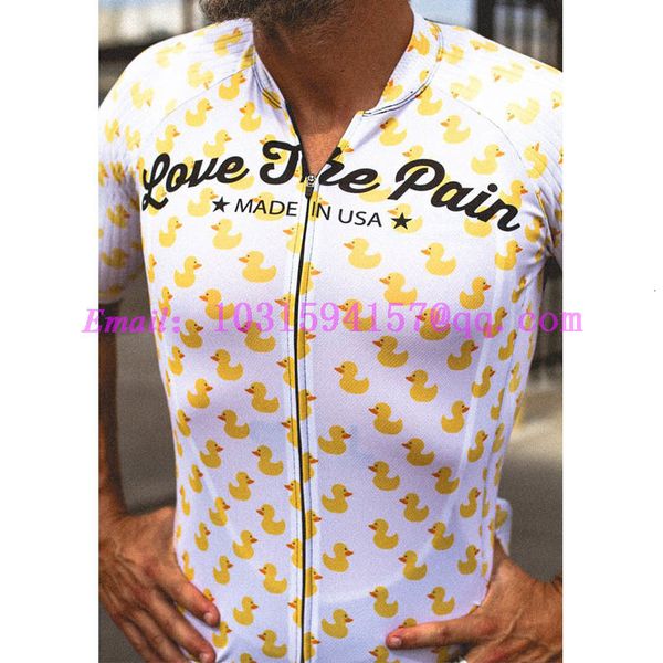 Chemises de cyclisme Tops Robe d'équipe Chemises de cyclisme Aero Bike Jersey Vêtements de course d'été Hommes Tops Gear Vélo Maillot Ropa Ciclismo Hombre Usa 230820