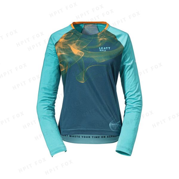 Chemises de cyclisme Tops femmes Maillots de descente VTT VTT Offroad DH Maillot de moto Motocross Sportwear Vêtements Hpit 230824