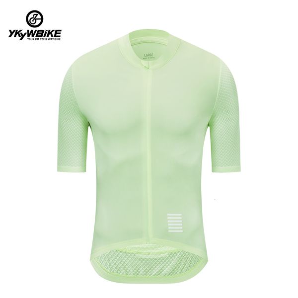 Maillots de cyclisme Tops YKYWBIKE Hommes Maillot de cyclisme VTT Maillot Maillot de vélo Maillot de descente Maillot de haute qualité Pro Team Tricota Vêtements de vélo de montagne 230505