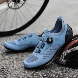 Fietsenschoenen 2024 Ademende dames mountainbike sneakers Road Men's