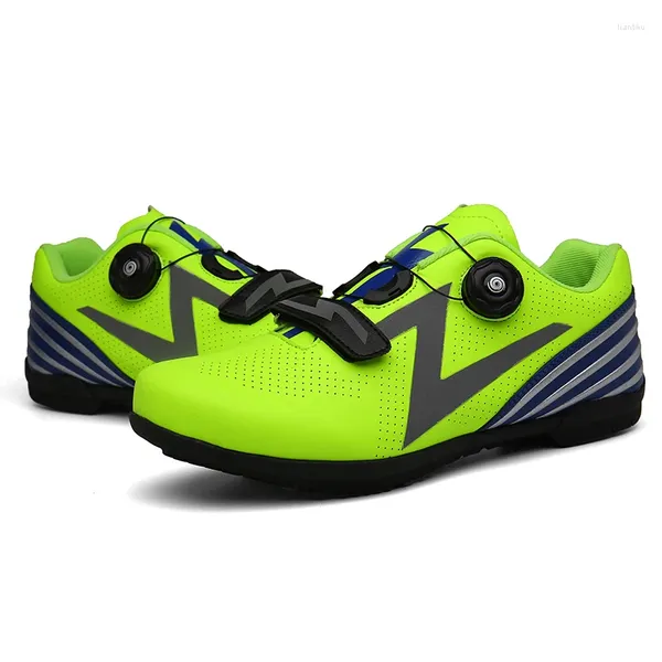 Zapatos de Ciclismo cómodos para hombre, zapatillas de Ciclismo de montaña, zapatillas de deporte para triatlón y carreras