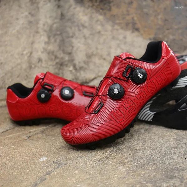 Zapatos de ciclismo de gran tamaño para montar en coche, bloqueo de carretera, accesorio para deportes al aire libre, transpirables para hombres y mujeres