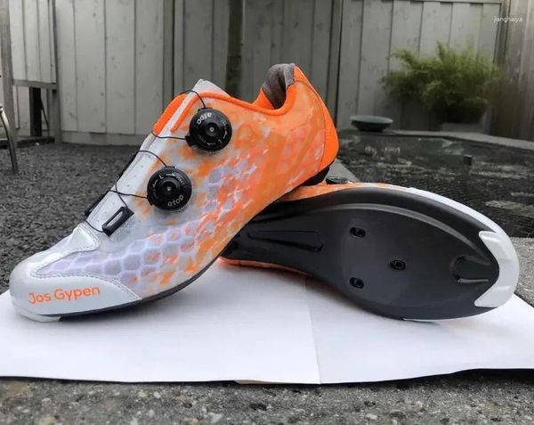 Chaussures de cyclisme niveau 10 en Fiber de carbone ultralégères, baskets de vélo de route pour hommes, course professionnelle Zapatillas Ciclismo