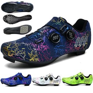 Chaussures de cyclisme hommes vitesse léger SPD course sur route chaussures de cyclisme femmes crampons vtt VTT chaussures de sport unisexe 240313