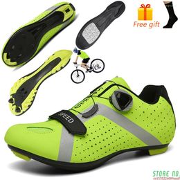 Chaussures cyclables hommes vitesse auto-verrouillable Mtb Man Road Bike Bicycle Racing Sneakers Triathlon Sapatilha Ciclismo 2024