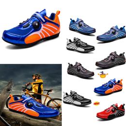 Fietsschoenen Heren Sport Dirt Road Bike Schoenen Platte snelheid Fietsen Sneakers Flats Mountainbikeschoenen SPD-schoenplaatjes Swer GAI