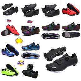 Chaussures de cyclisme hommes sport Dirt Road vélo chaussures plat vitesse cyclisme baskets appartements montagne vélo chaussures campinng badmitionn racing GAI