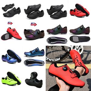 Chaussures de cyclisme hommes sport chaussures de vélo de route de saleté baskets de cyclisme à vitesse plate F chaussures de vélo de montagne campinng badmitionn course mécanique du corps rugbyy ra GAI