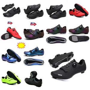 Chaussures de cyclisme hommes sport Dirt Road vélo chaussures plat vitesse cyclisme baskets appartements montagne vélo chaussures campinng badmitionn raci GAI