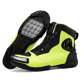 Zapatos de ciclismo para hombre, botas impermeables para motocicleta, bicicleta de carreras, velocidad, tribu, alta calidad, resistentes al desgaste