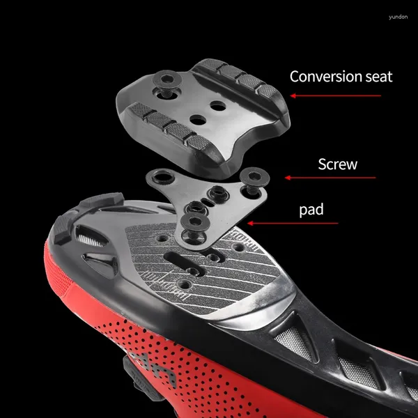 Chaussures à vélo MTB Convertisseur de chaussures Road to Adaptateur à partir de la seule feuille de support Pièce accessoires