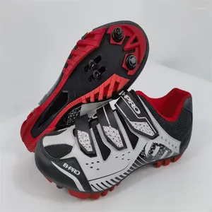 Chaussures de cyclisme avec verrouillage antidérapant professionnel