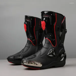 Chaussures de cyclisme professionnelles, bottes d'équitation pour moto en plein air, course sur route, sport de protection