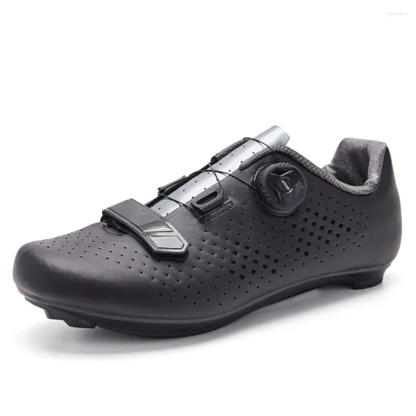 Chaussures de cyclisme Santic Road Lock Sports de plein air VTT bouton rotatif confortable respirant hommes taille américaine