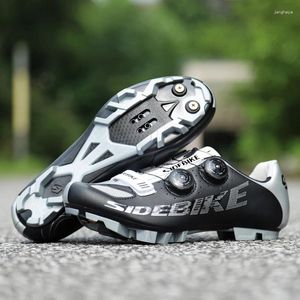 Chaussures de cyclisme Sidebike vtt auto-verrouillage vélo ultraléger montagne athlétique équitation Zapatillas Ciclismo