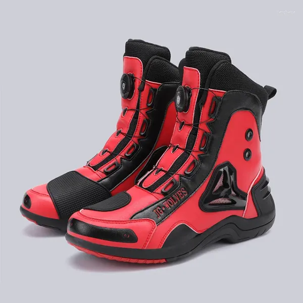 Zapatos de ciclismo TaoBo piel de invierno mantener caliente motocicleta botas de viaje impermeables hombres mujeres montar
