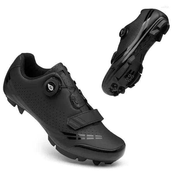 Zapatillas de ciclismo Unisex, zapatillas de deporte MTB para hombre, bicicleta de carretera, zapatillas planas de velocidad de automovilismo, zapatillas de montaña para sendero, picos para bicicleta para hombre