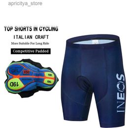 Cycling Shorts 2024 Ineos Cycling Shorts Bibs Pants MTB Heren Maillot Clothing BicyC Professionele gel Panty BIB Korte Summer Road Bike PNS L48