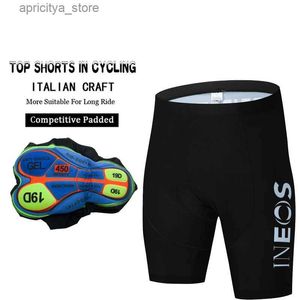 Shorts de cyclisme 2024 Nouvelle équipe Nouveau pantalon cycliste PAUT GEL BIB BICY SHORTS MTB RAPIDE SHEETBAB Men de vélo de vélo