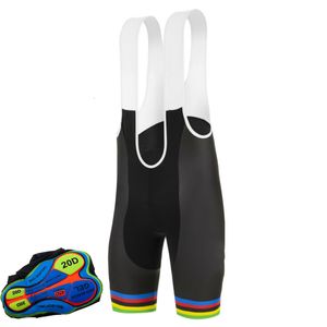 Cuissard de cyclisme Bantalan Tahan Benturan Gel 20D Celana Pendek Bib Bersepeda Pria Celana Pendek Bersepeda 6 Jam Berkendara Pro Lycra Kaus Bersepeda Pria 230904