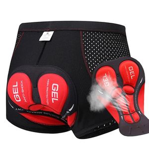 Cycling Shorts Breathable Mesh Cycling Underwear 5D Gel Pad Shockproof MTB Bike Shorts Man Shorts
