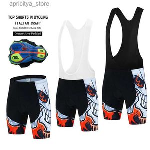 Cycling shorts fiets shorts mannen rijden shorts 2023 zomer mtb bicyc bib korte panty broeken 19D gel pad fiets team korte broek ciclismo l48