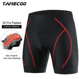 Fietsbroek GTCycle Ondergoed Met Italië Invoer Antislip Singels Pro 5D Gel Pad Onderbroek Fiets 230612