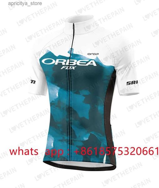 Shorts de cyclisme orbea pro équipe jersey jersey sumy cycling vêtements de vélo de vélo uniforme Maillot ropa ciclismo man cycling bicyc costume l48