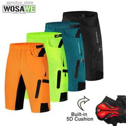 Shorts cyclistes wosawe shorts cyclistes de vélo de montagne.