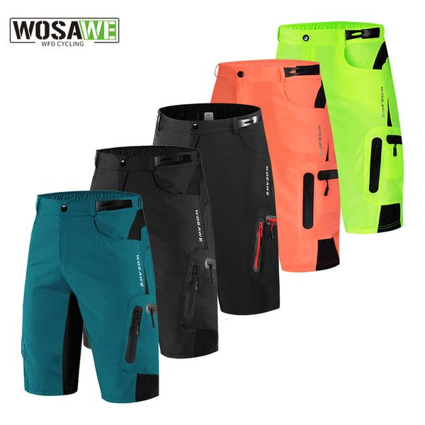 Shorts de cyclisme WOSAWE Shorts Motocross Racing Moto VTT Descente Vélo VTT Été Pantalon Court 230716