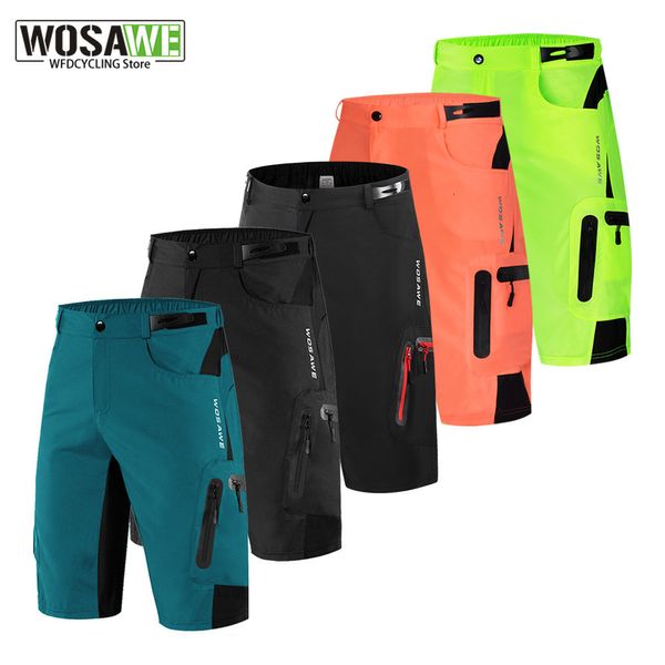 Shorts de cyclisme WOSAWE Shorts Motocross Racing Moto VTT Descente Vélo VTT Été Pantalon Court 230428