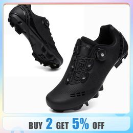 Baskets de cyclisme VTT hommes Sport bottes de vélo de route plat course vitesse baskets Trail montagne vélo chaussures Spd pédale chaussures de cyclisme 240306