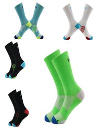 Chaussettes de cyclisme à moulage intégral, chaussettes de vélo de haute technologie, Compression, vélo, course en plein air, Sport, 6395652