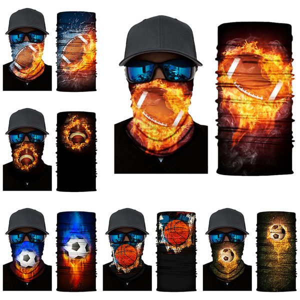 Cyclisme sport masque rugby Basketball football écharpe magique foulard mâle pêche en plein air cou écharpe été UV masque solaire