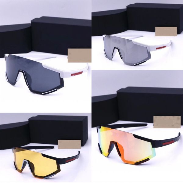 Lunettes de soleil cyclistes Ski Goggles Sun Gernes Designer Femmes Homme Loyaux en verre noir de haute qualité HJ028 F4 F4 Eyewear de haute qualité