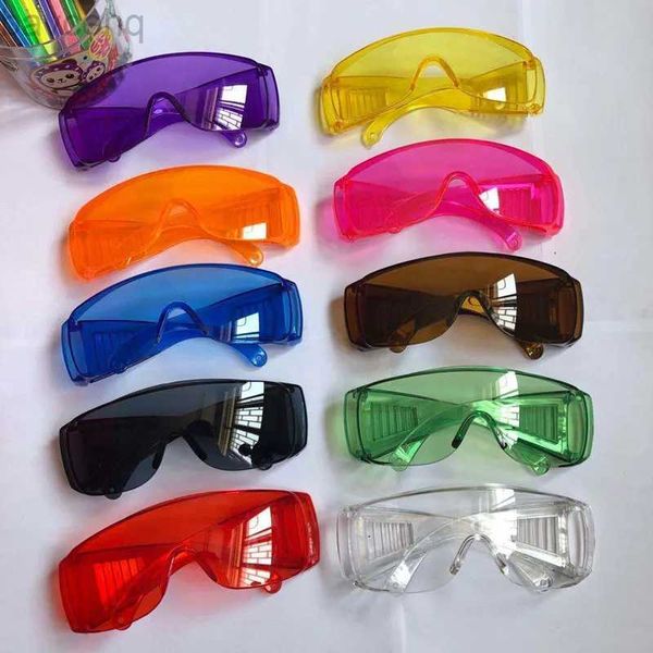 Lunettes de soleil de cyclisme unisexe ventilées Protection des yeux vent lunettes anti-poussière Sport de plein air Protection UV Anti Splash Ciclismo ldd240313